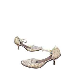Cydwoq leather heels size euro 36 - 5.5-6 US